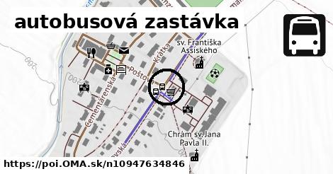 autobusová zastávka