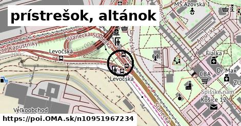 prístrešok, altánok