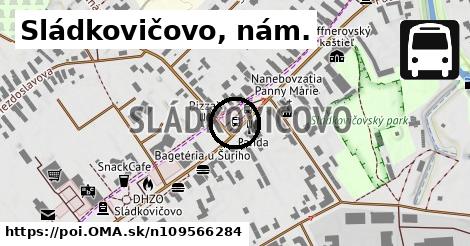 Sládkovičovo, nám.