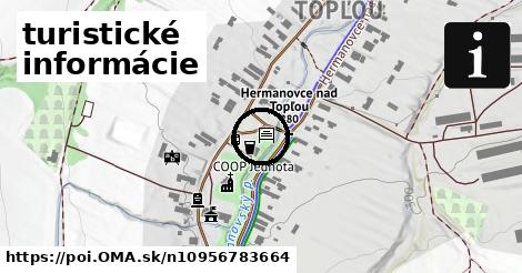 turistické informácie