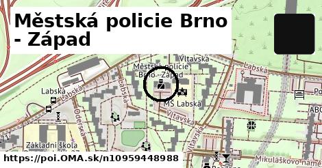 Městská policie Brno - Západ