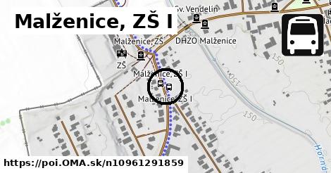 Malženice, ZŠ I