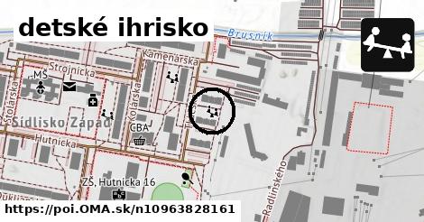 detské ihrisko