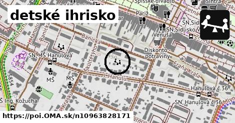 detské ihrisko