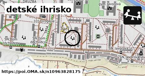 detské ihrisko