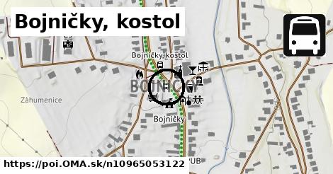 Bojničky, kostol