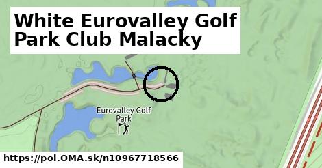 White Eurovalley Golf Park Club Malacky