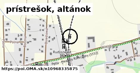 prístrešok, altánok