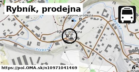 Rybník, prodejna