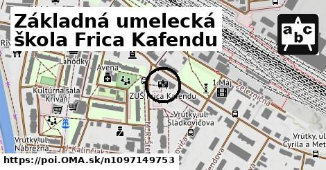 Základná umelecká škola Frica Kafendu