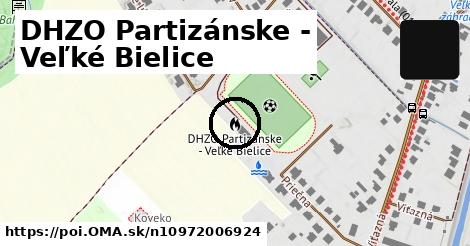 DHZO Partizánske - Veľké Bielice