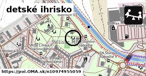 detské ihrisko