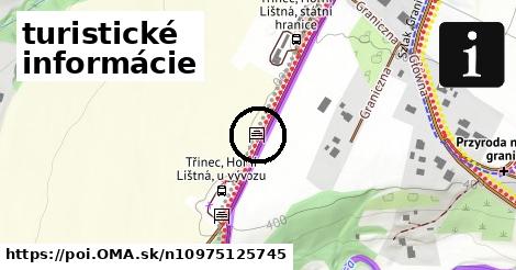 turistické informácie