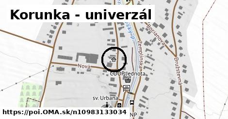 Korunka - univerzál