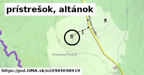 prístrešok, altánok