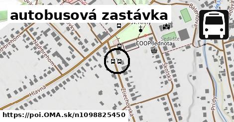 autobusová zastávka