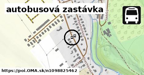 autobusová zastávka