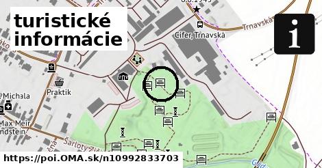 turistické informácie