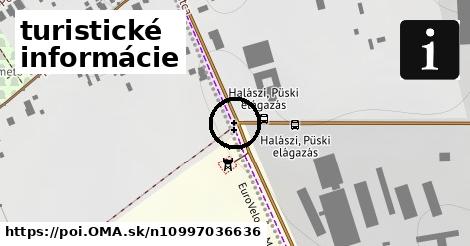 turistické informácie