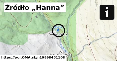 Źródło „Hanna”