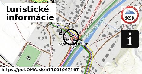 turistické informácie