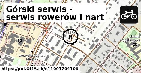 Górski serwis - serwis rowerów i nart