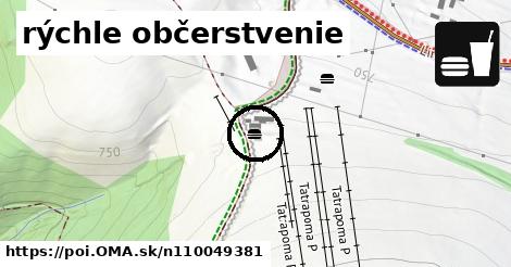 rýchle občerstvenie