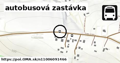 autobusová zastávka