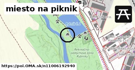 miesto na piknik