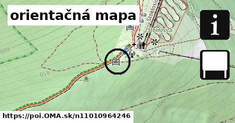 orientačná mapa