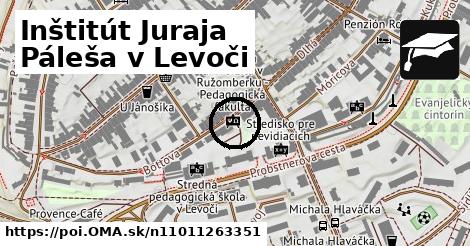 Inštitút Juraja Páleša v Levoči