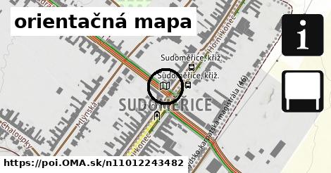 orientačná mapa