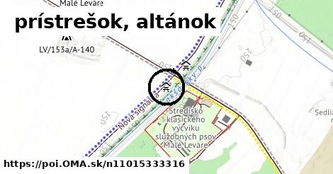 prístrešok, altánok