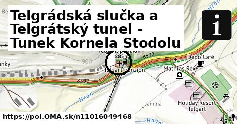 Telgrádská slučka a Telgrátský tunel - Tunek Kornela Stodolu