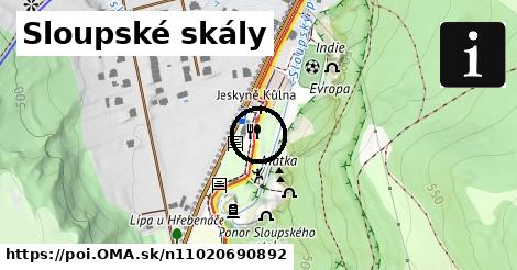 Sloupské skály