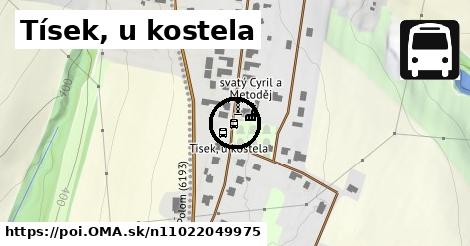 Tísek, u kostela