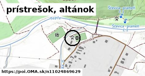 prístrešok, altánok