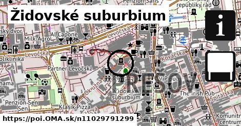 Židovské suburbium