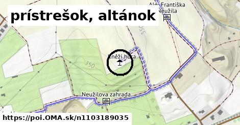 prístrešok, altánok