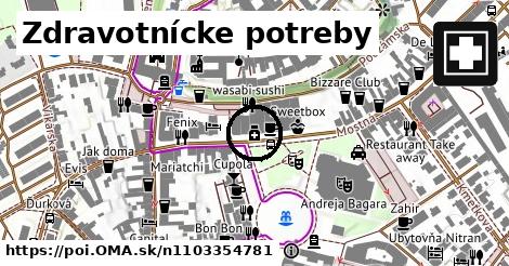 Zdravotnícke potreby