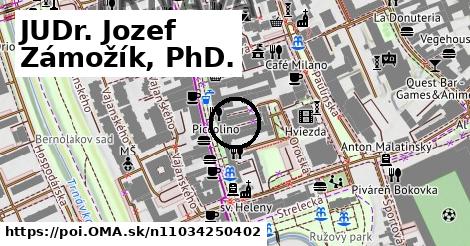 JUDr. Jozef Zámožík, PhD.