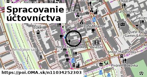 Spracovanie účtovníctva
