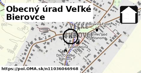 Obecný úrad Veľké Bierovce