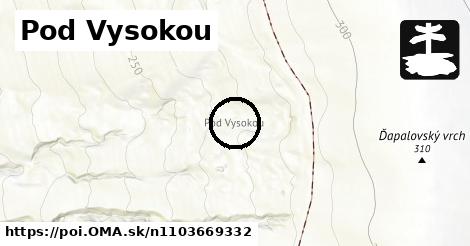 Pod Vysokou