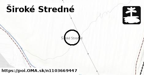 Široké Stredné