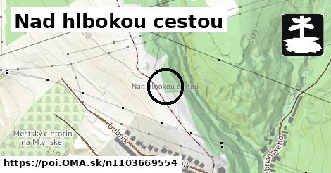 Nad hlbokou cestou