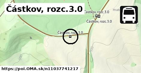 Částkov, rozc.3.0