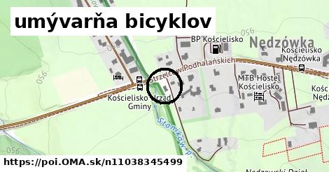 umývarňa bicyklov