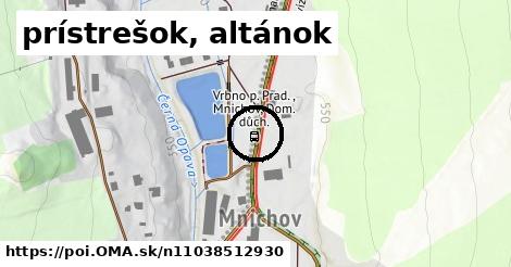 prístrešok, altánok