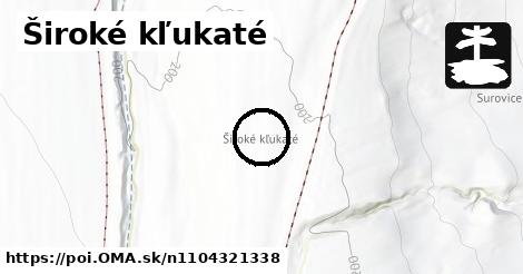 Široké kľukaté